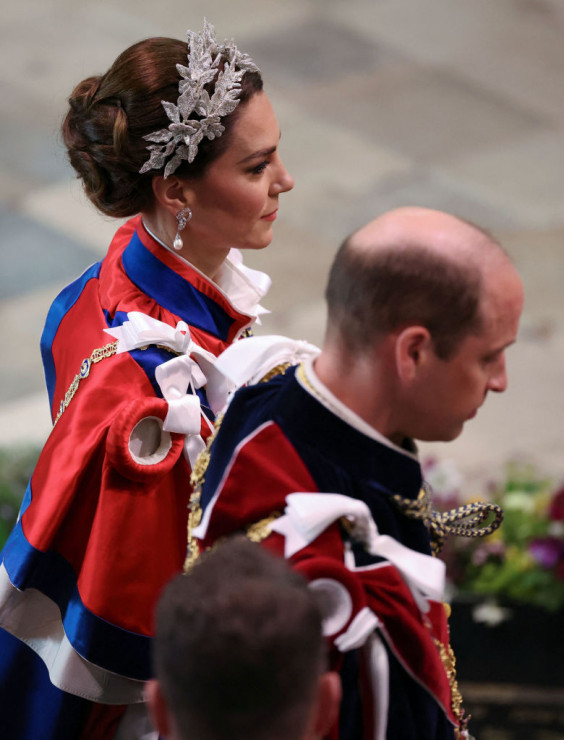 Kate Middleton, księżna Walii na koronacji Karola III.