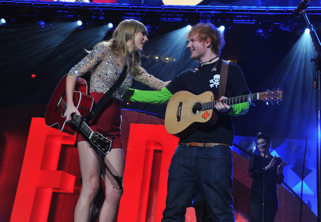 Taylor Swift i Ed Sheeran
