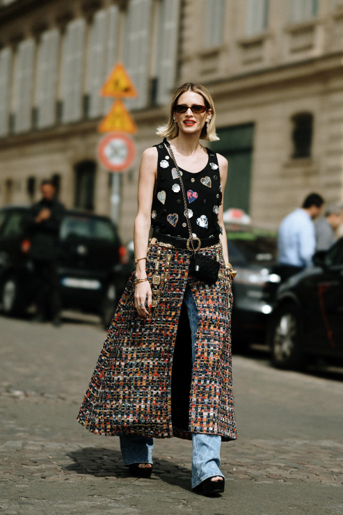 Moda uliczna na Paris Haute Couture Week jesień-zima 2023/2024