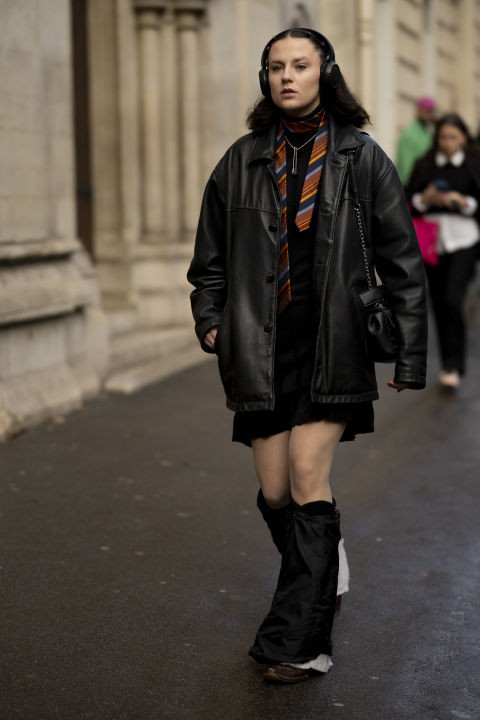 Street fashion Paris Fashion Week