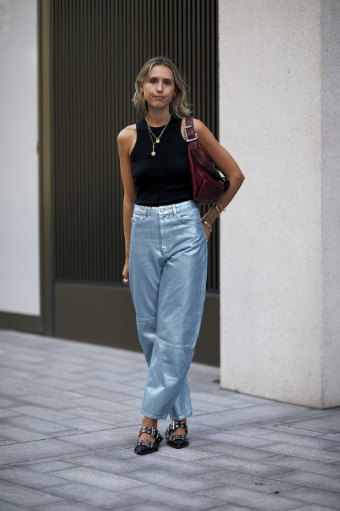 Rodzaje jeansów na ulicach stolic mody