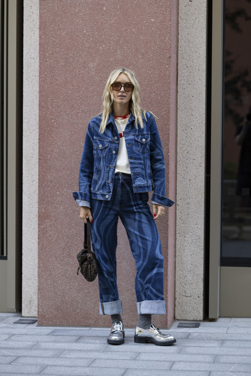 Rodzaje jeansów na ulicach stolic mody