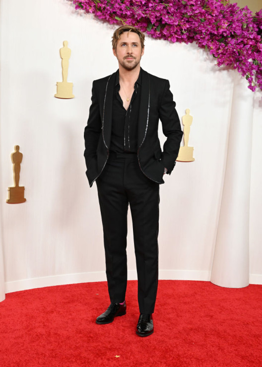 Ryan Gosling założył garnitur Gucci