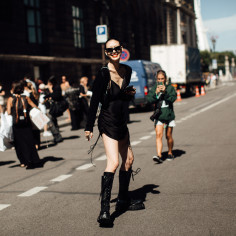 Przegląd stylizacji z paryskiego tygodnia mody haute couture [street style]
