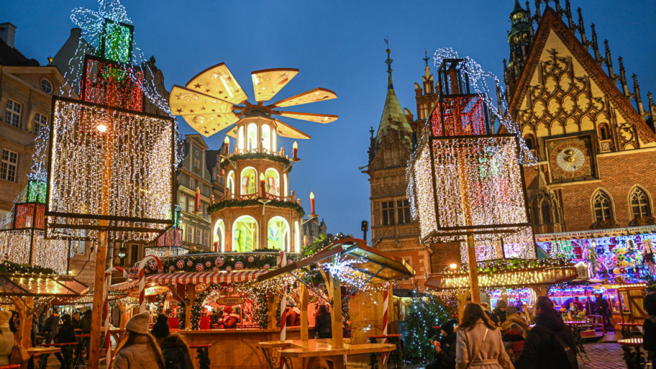 Rynek we Wrocławiu na Święta