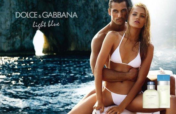 Anna Jagodzińska w kampanii zapachu "Light Blue" Dolce & Gabbana