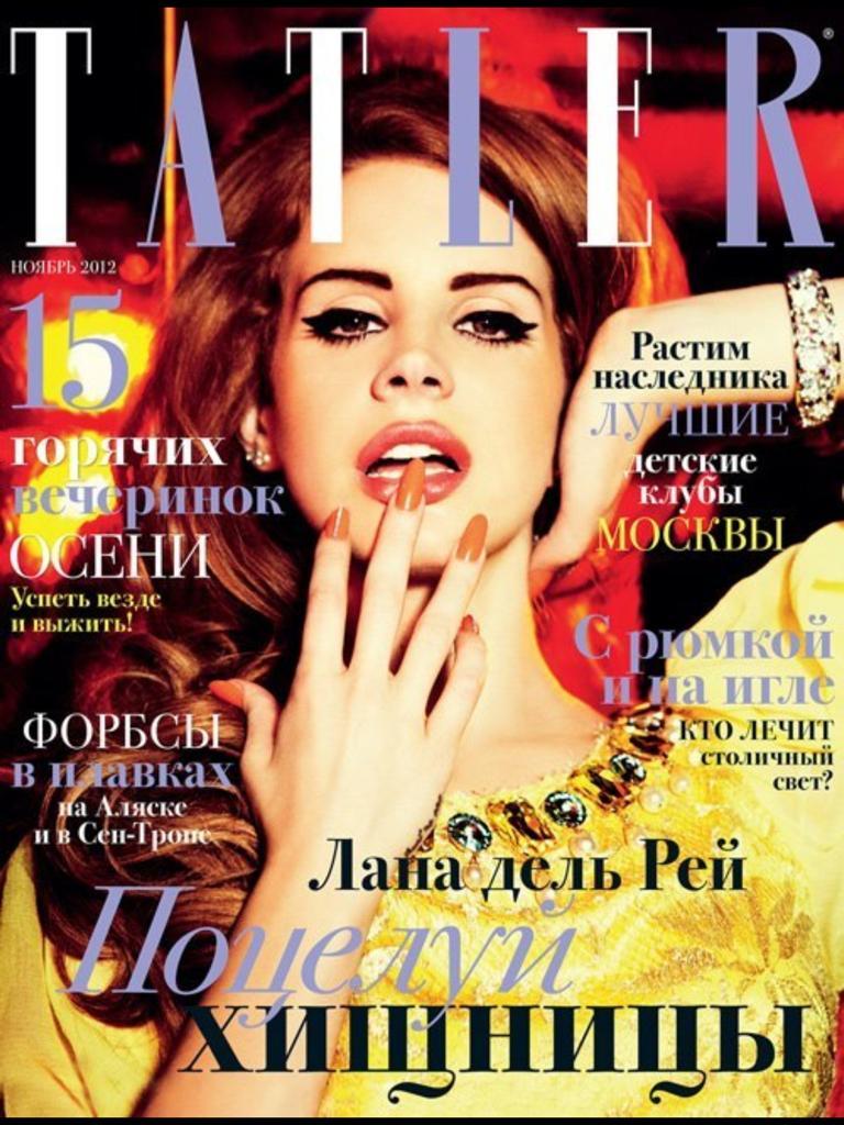 Lana Del Rey w rosyjskim Tatlerze (fot. serwis prasowy)